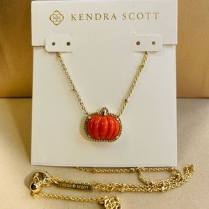 Kendra Scott Pumpkin Necklace